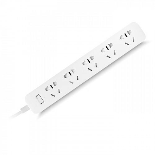 Удлинитель Xiaomi Mi Power Strip White (5 розеток, белый) — фото